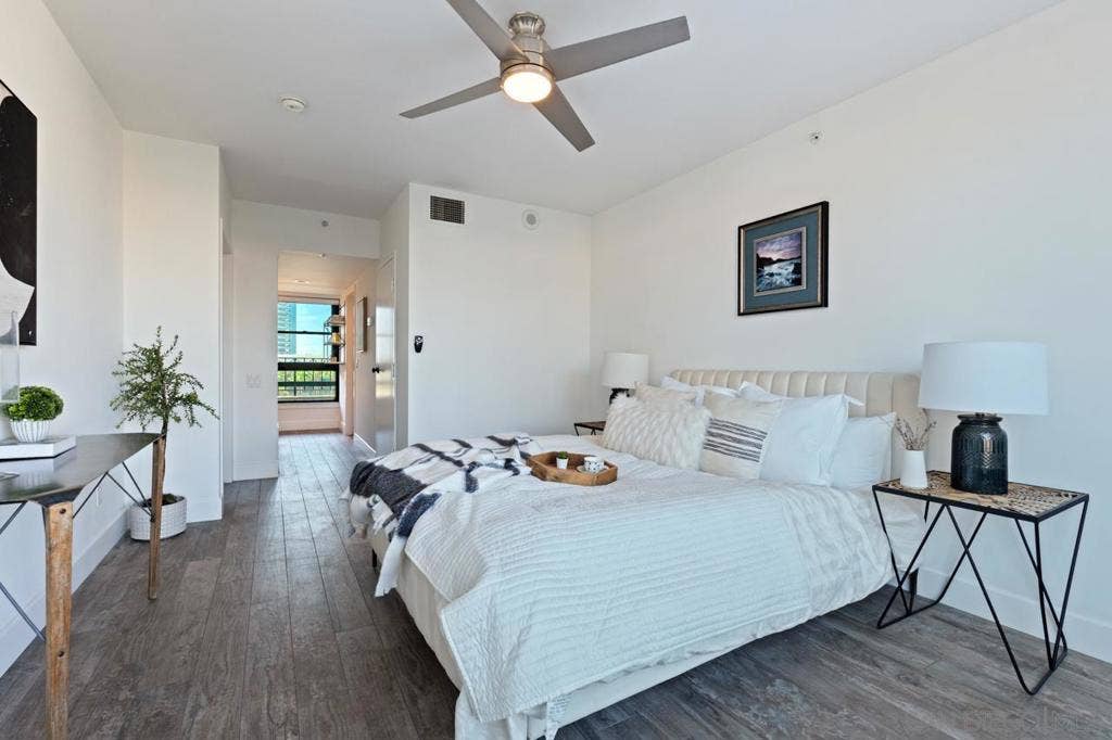 500 W Harbor Dr., #624, San Diego, CA 92101 Primary Bedroom