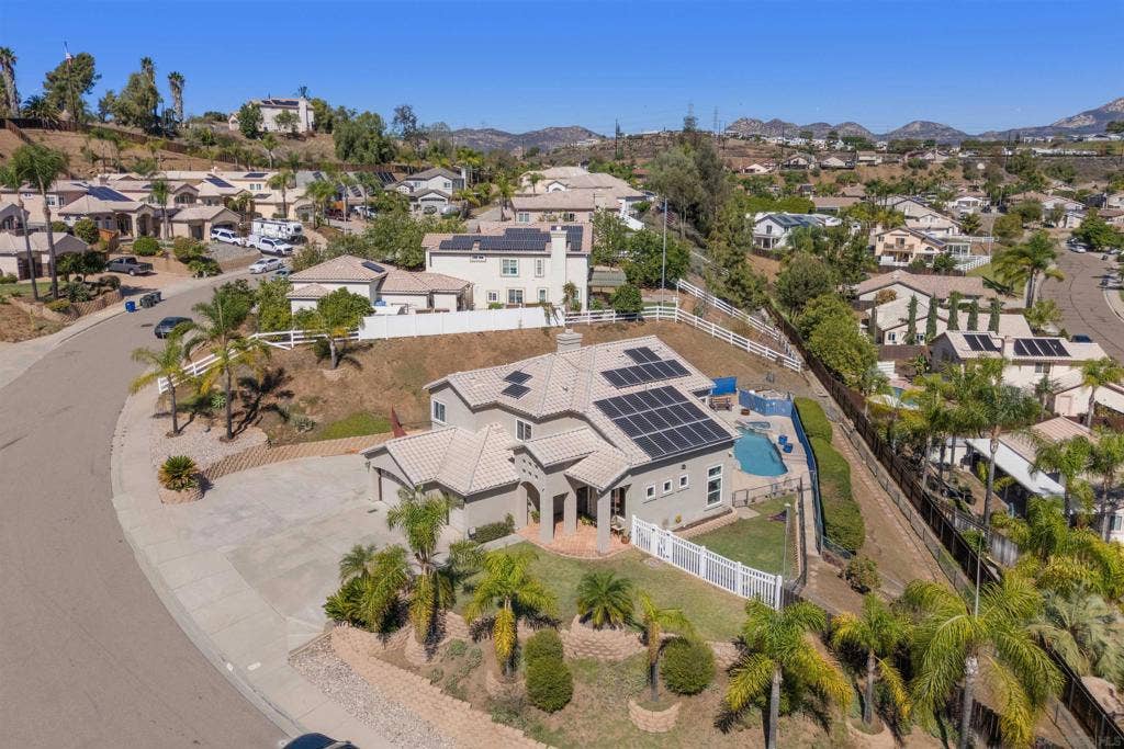 13654 Summer Glen Vista, El Cajon, CA 92021 Aerial View