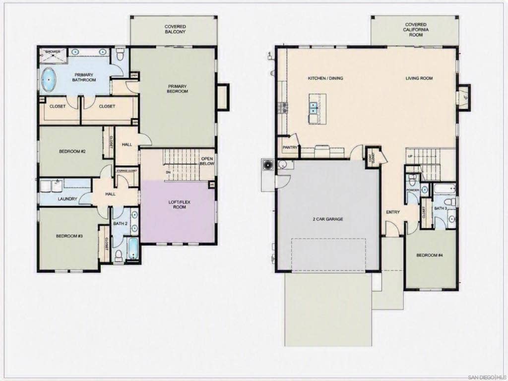 12156 Via Ruscello, Lakeside, CA 92040 Floor Plan