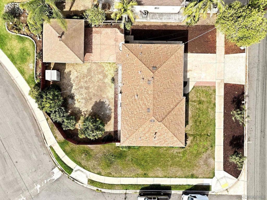 132 F St, Chula Vista, CA 91910 Aerial View