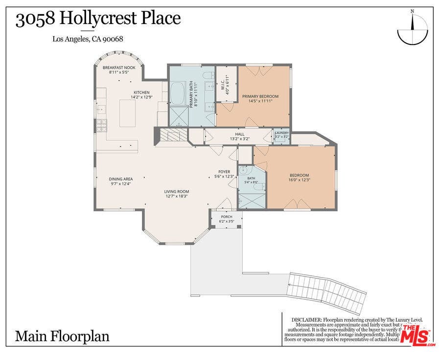 3058 Hollycrest Place, Los Angeles, CA 90068