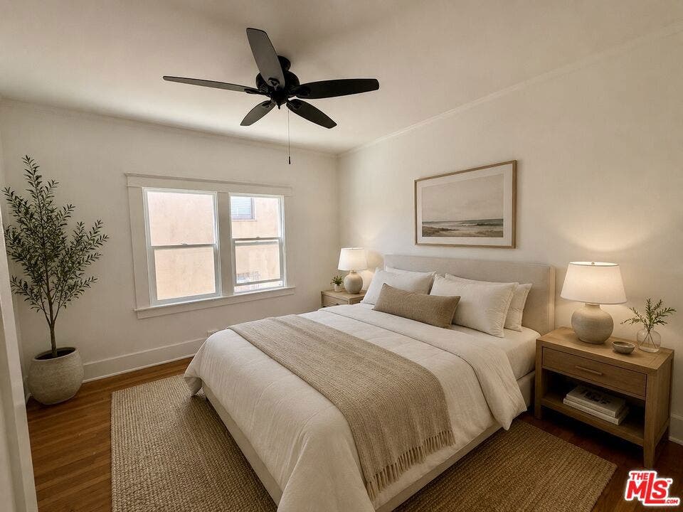 2011 N Vermont Avenue, Los Angeles, CA 90027 Virtually staged