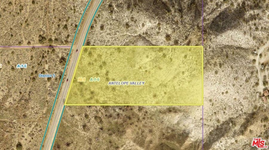 Property photo for 0 106th Street, #E, Pearblossom, CA