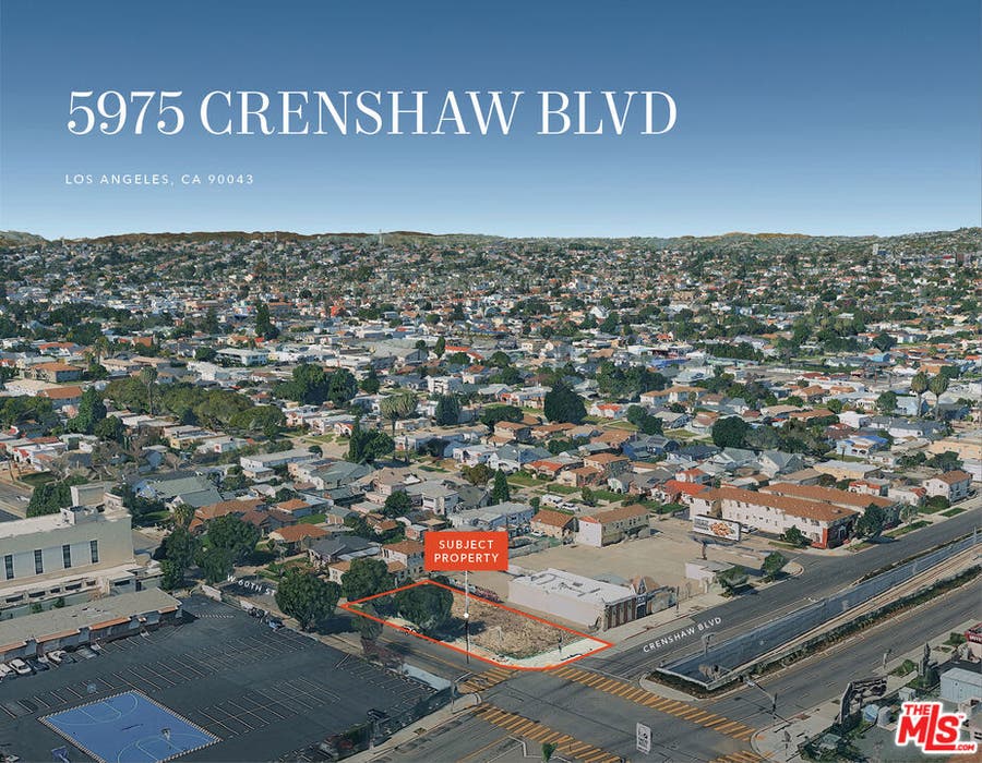 Property photo for 5975 Crenshaw Boulevard, Los Angeles, CA