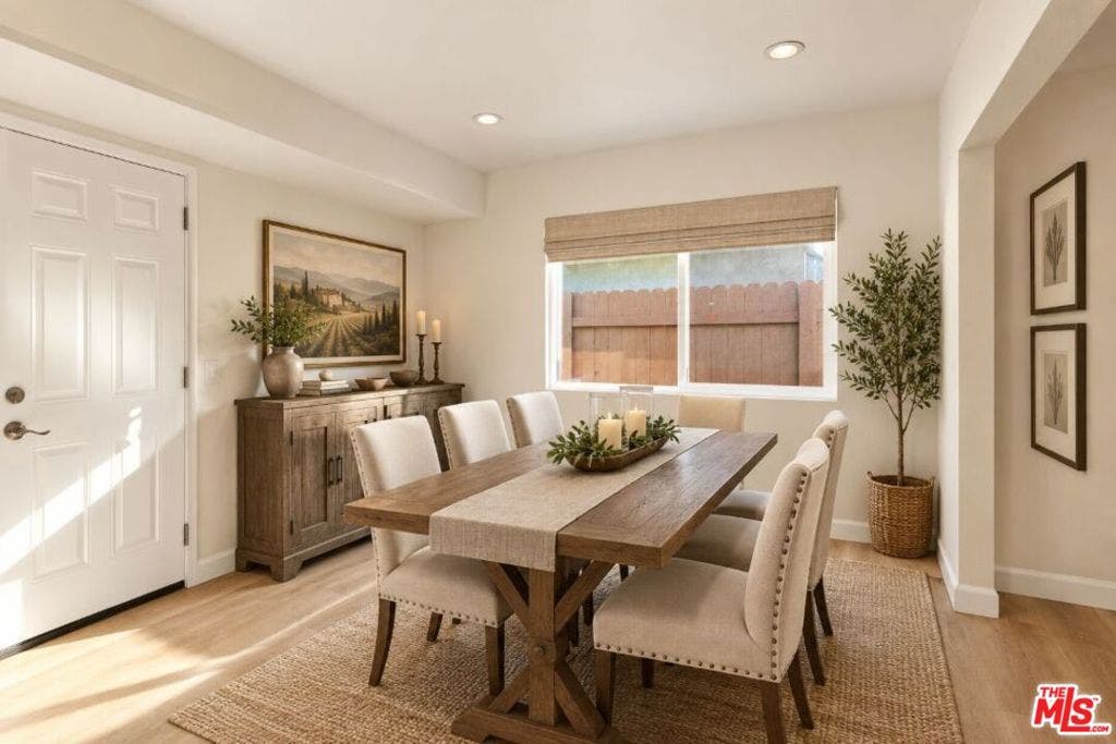 3660 Keel Avenue, Oxnard, CA 93035 Virtually Staged Dining Room