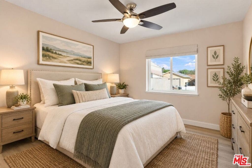 3660 Keel Avenue, Oxnard, CA 93035 Virtually Staged Bedroom