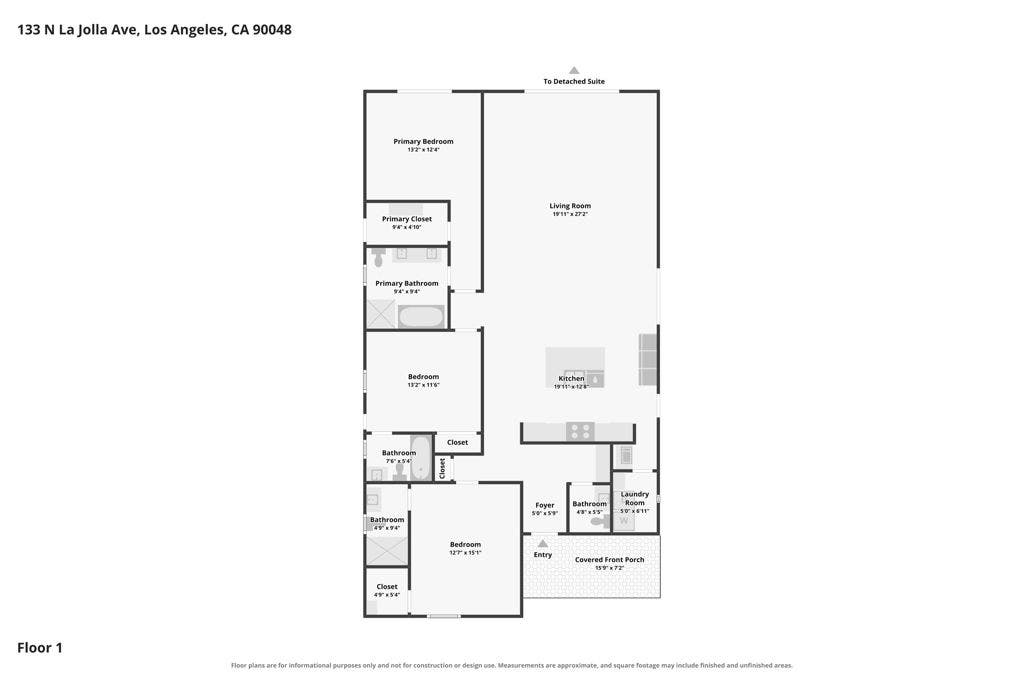 133 N La Jolla Avenue, Los Angeles, CA 90048 Floor-1