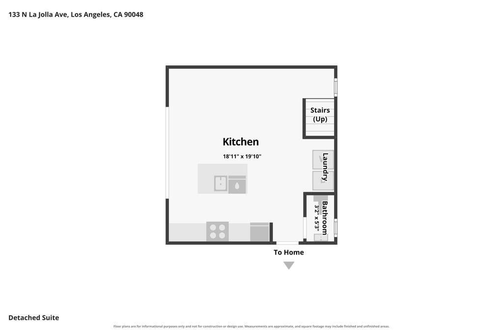 133 N La Jolla Avenue, Los Angeles, CA 90048 Detached-Suite