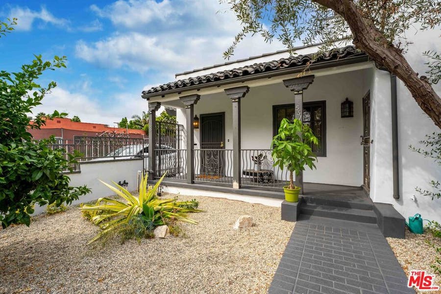 Property photo for 535 N Poinsettia Place, Los Angeles, CA