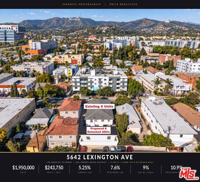 Property photo for 5642 Lexington Avenue, Los Angeles, CA