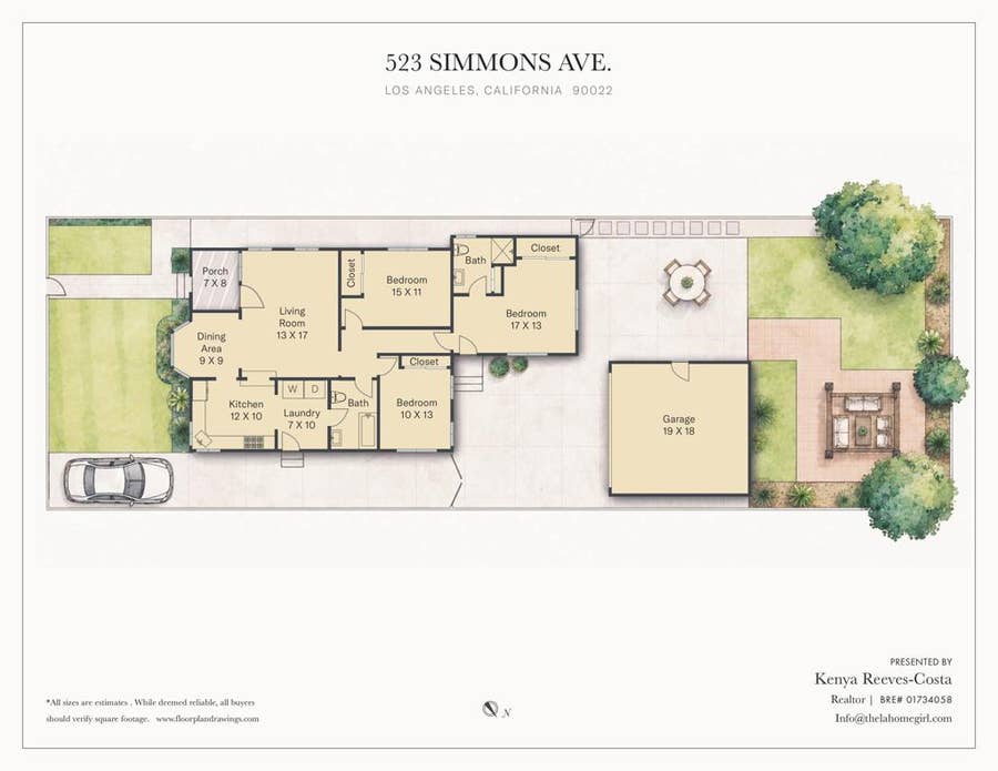 Property photo for 523 Simmons Avenue, Los Angeles, CA