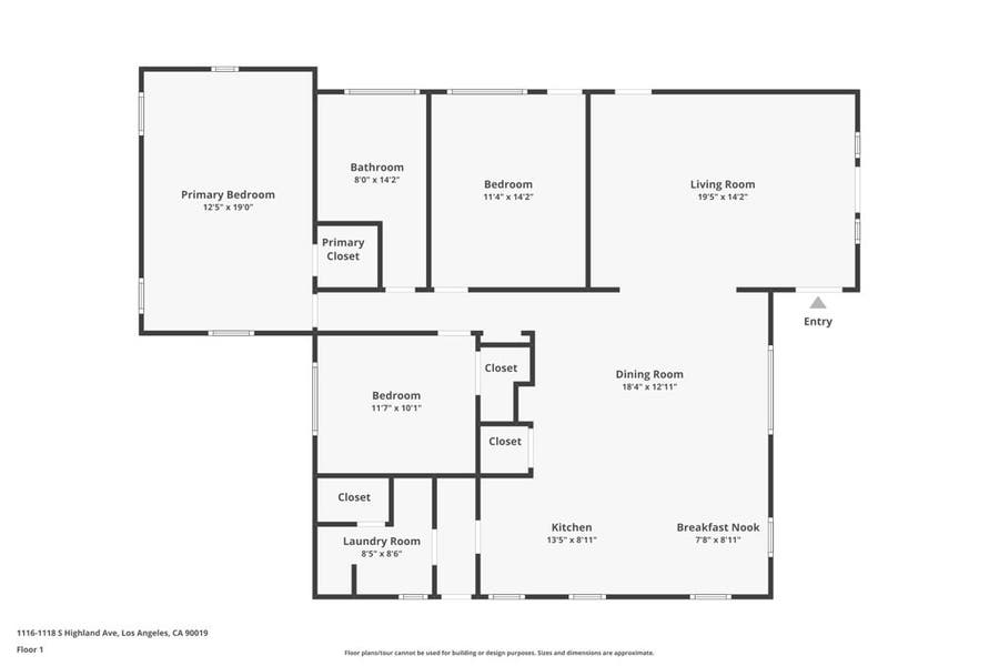 Property photo for 1116 S Highland Avenue, Los Angeles, CA