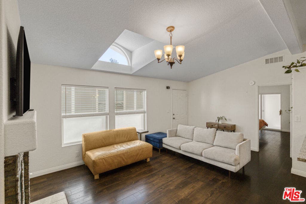 Spacious, open living room