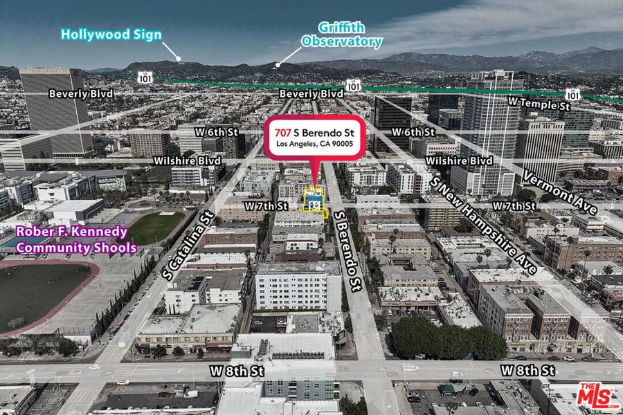 Property photo for 707 S Berendo Street, #101, Los Angeles, CA