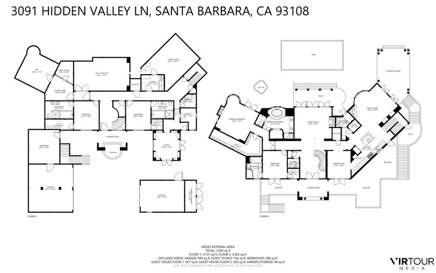 Property photo for 3091 Hidden Valley Lane, Montecito, CA