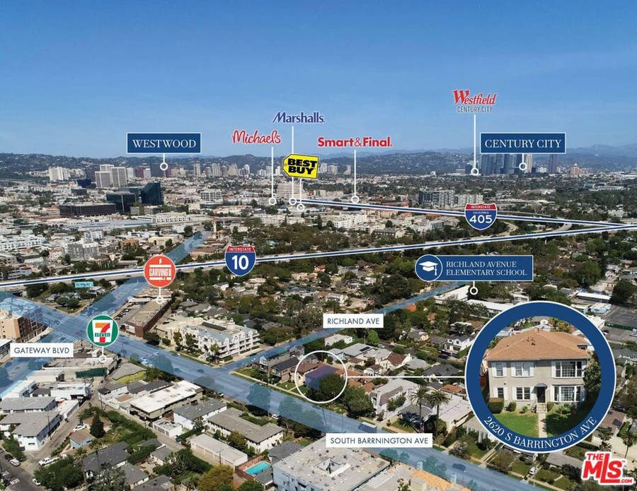 Property photo for 2620 S Barrington Avenue, Los Angeles, CA
