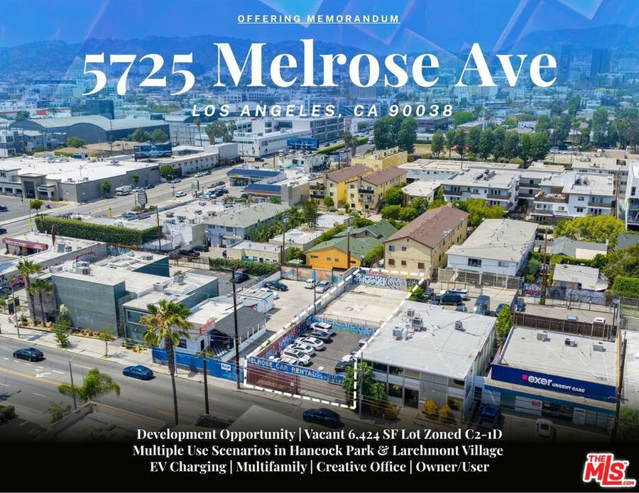 Property photo for 5725 Melrose Avenue, Los Angeles, CA
