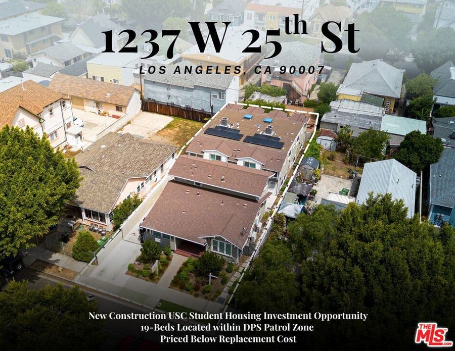Property photo for 1237 W 25th Street, Los Angeles, CA