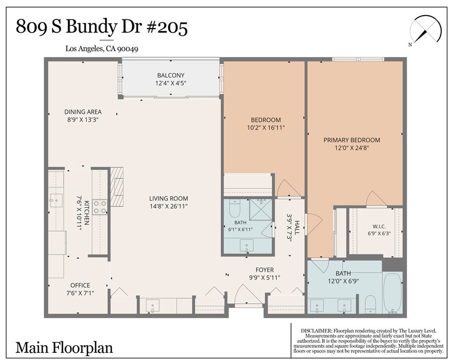 Property photo for 809 S Bundy Drive, #205, Los Angeles, CA