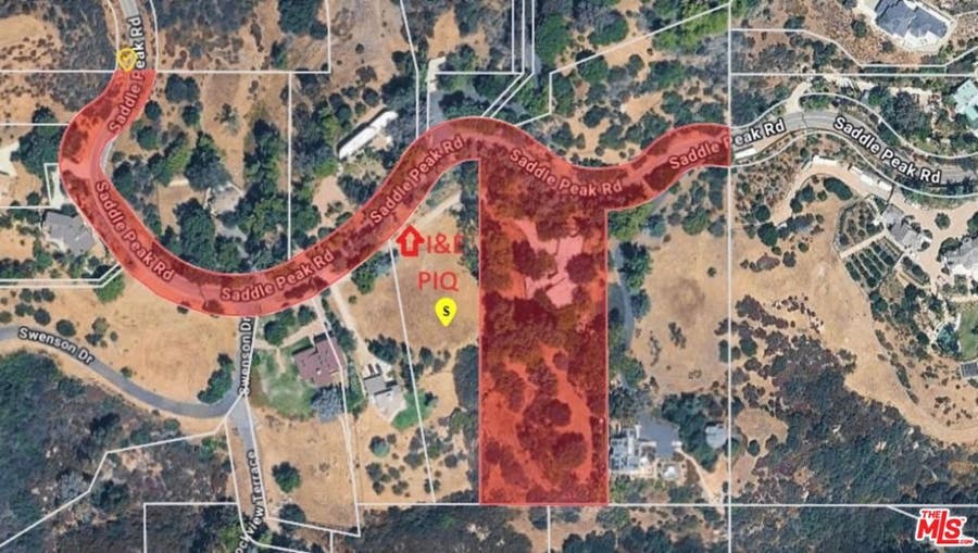 Property photo for 22030 Saddlepeak, Topanga, CA