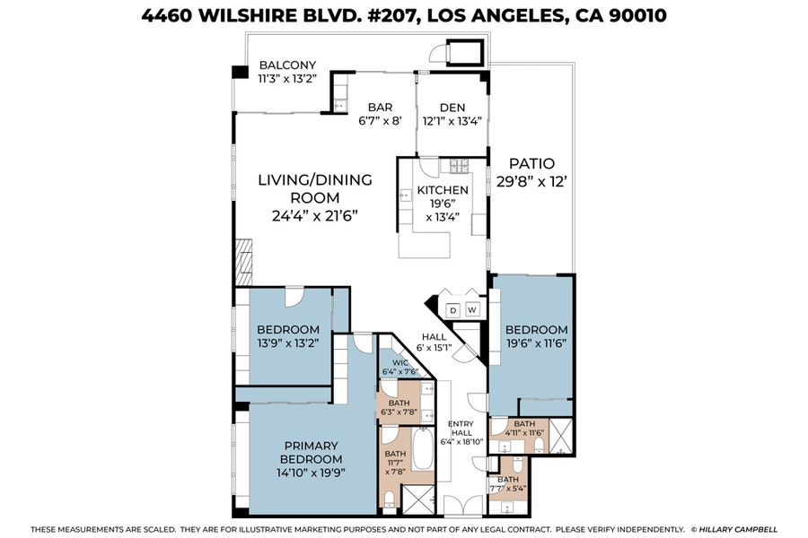 Property photo for 4460 Wilshire Boulevard, #207, Los Angeles, CA