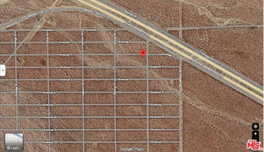 Property photo for 0 Avenue 3, Mojave, CA
