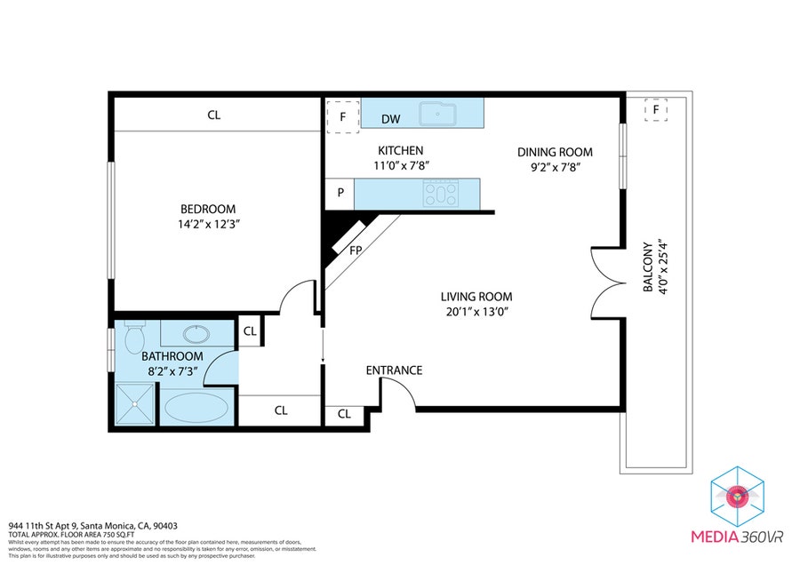 Property photo for 944 11th Street, #9, Santa Monica, CA