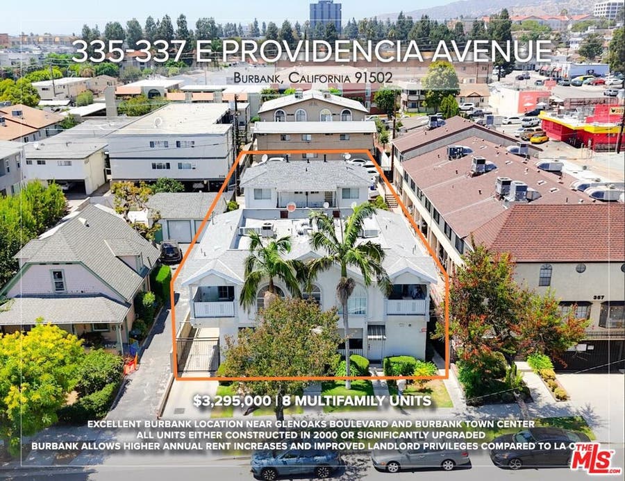 Property photo for 335 E Providencia Avenue, Burbank, CA