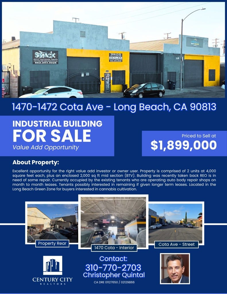 Property photo for 1472 Cota Avenue, Long Beach, CA