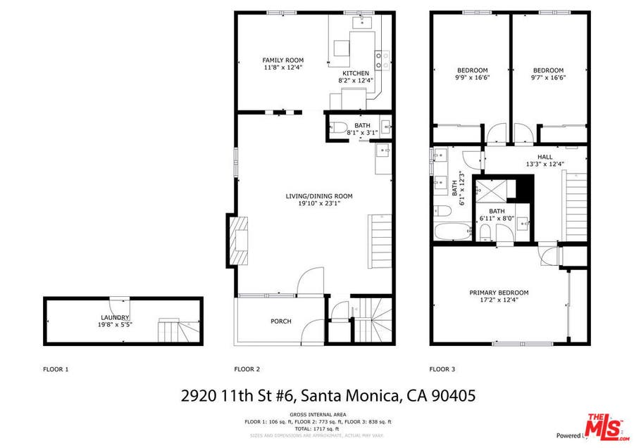 Property photo for 2920 11th Street, #6, Santa Monica, CA