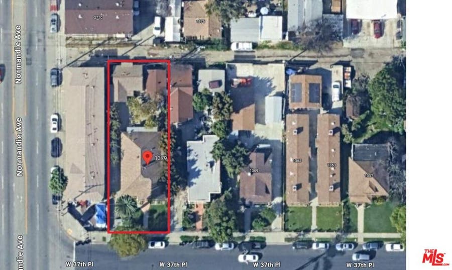 Property photo for 1379 W 37th Place, Los Angeles, CA