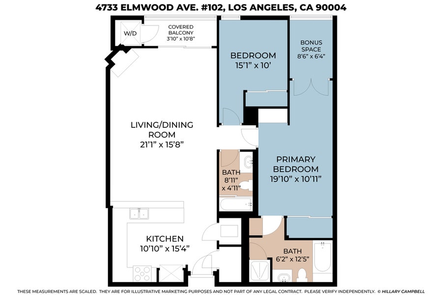 Property photo for 4733 Elmwood Avenue, #102, Los Angeles, CA