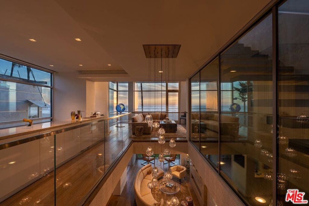 2505 Ocean Front Walk, Venice, CA 90291 Ocean view from primary evenin