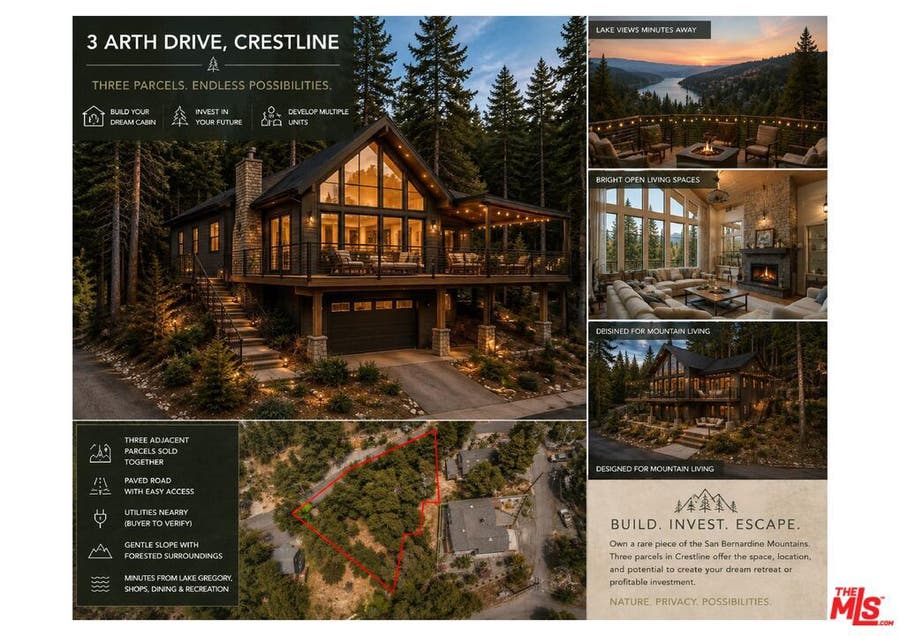 Property photo for 3 Arth Drive, Crestline, CA