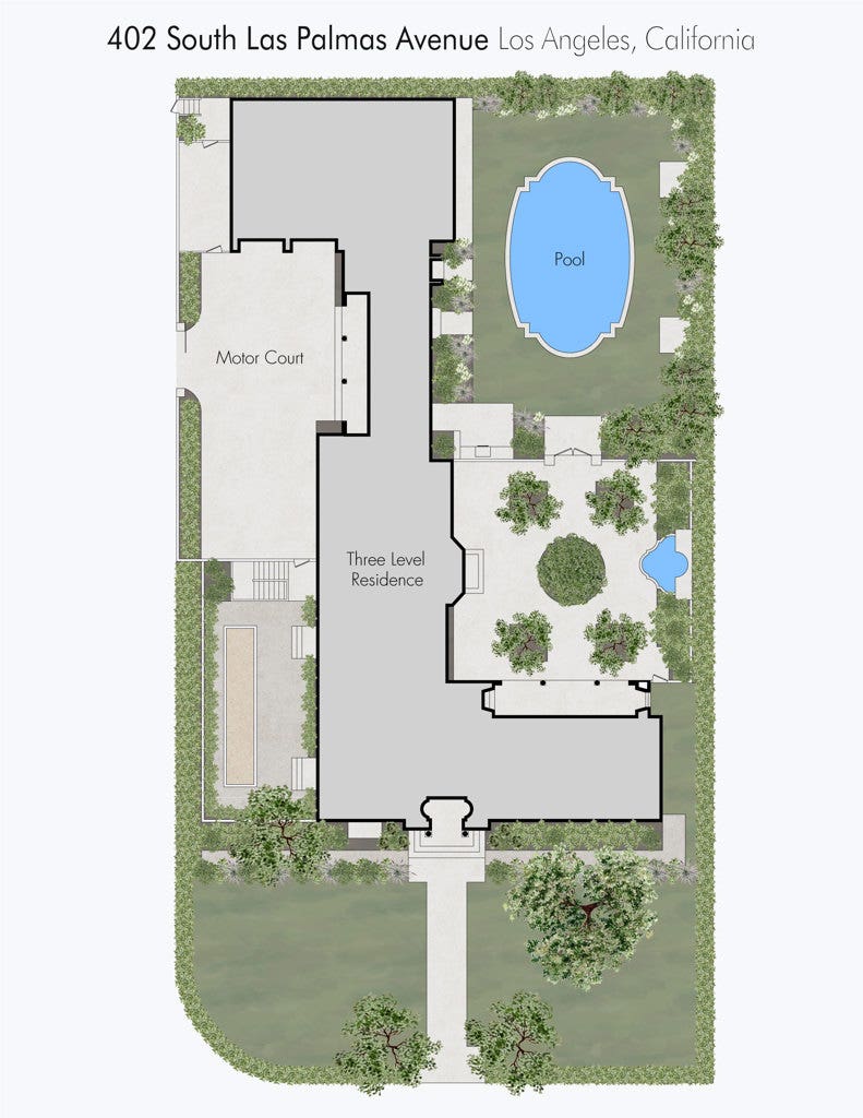 402 S Las Palmas Avenue, Los Angeles, CA 90020 Las-Palmas-Site-Plan