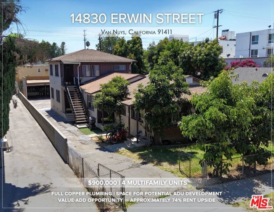 Property photo for 14830 Erwin Street, Los Angeles, CA