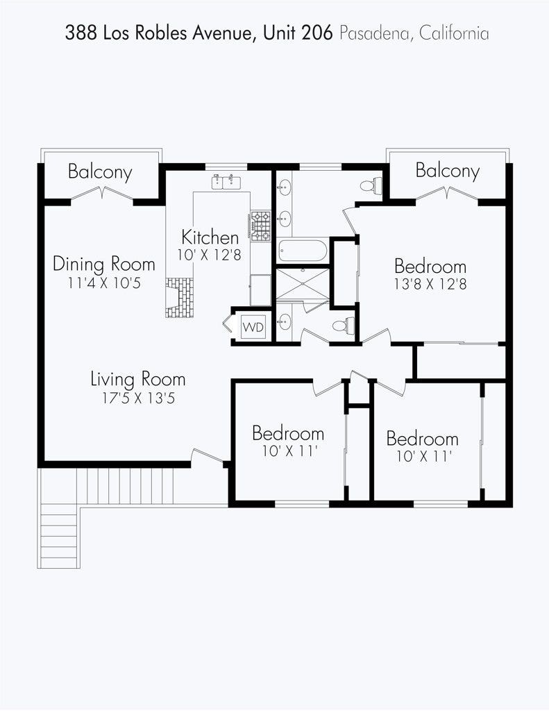 Property photo for 388 S Los Robles Avenue, #206, Pasadena, CA