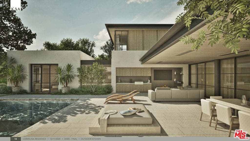 357 N Carmelina Avenue, Los Angeles, CA 90049 Rendering For Representational