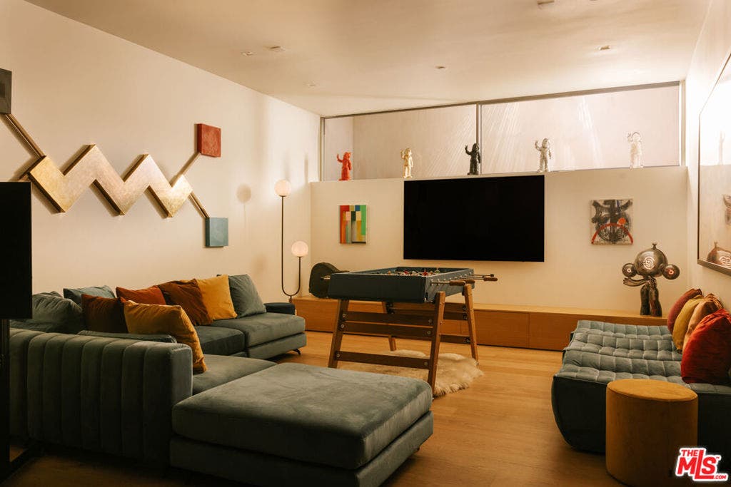 Lower level family room