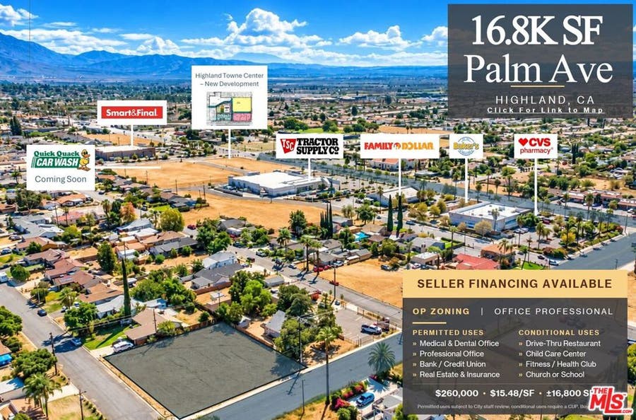 Property photo for 1 Palm Avenue, Highland, CA