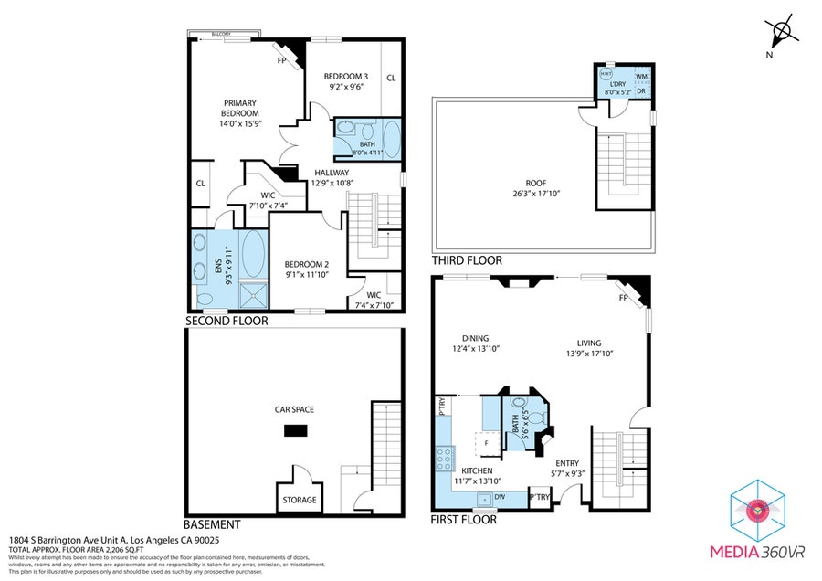 Property photo for 1804 S Barrington Avenue, #A, Los Angeles, CA