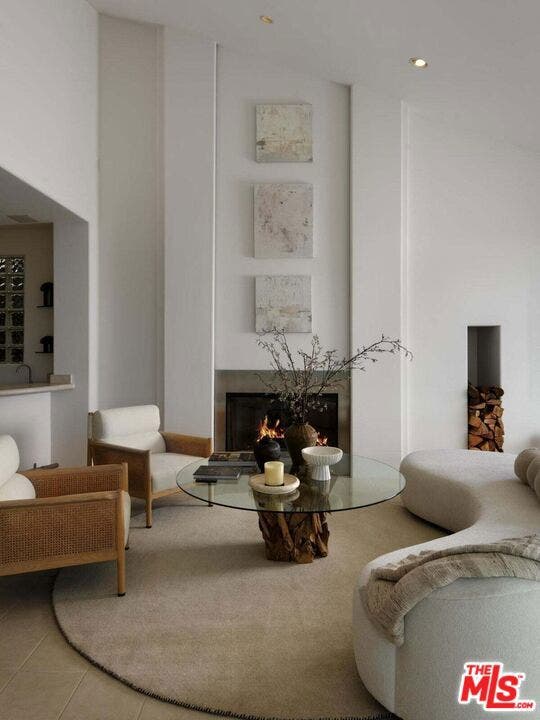 3523 Padaro Lane, Carpinteria, CA 93013 Living Room Fireplace