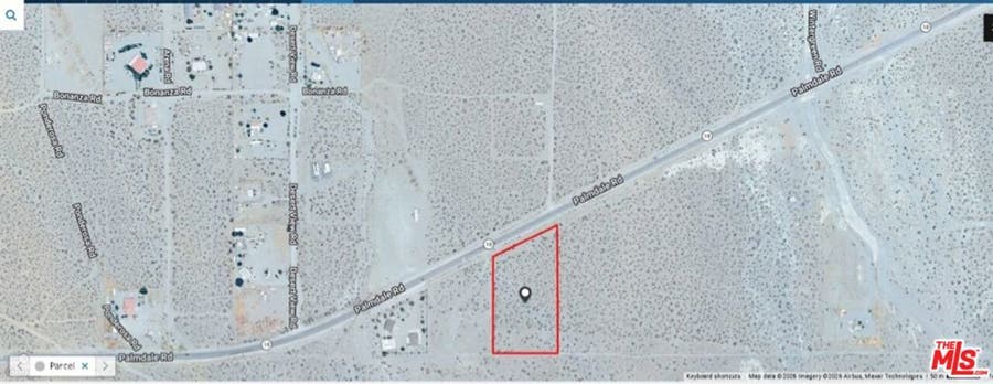 Property photo for 0 Palmdale Road, Pinon Hills, CA