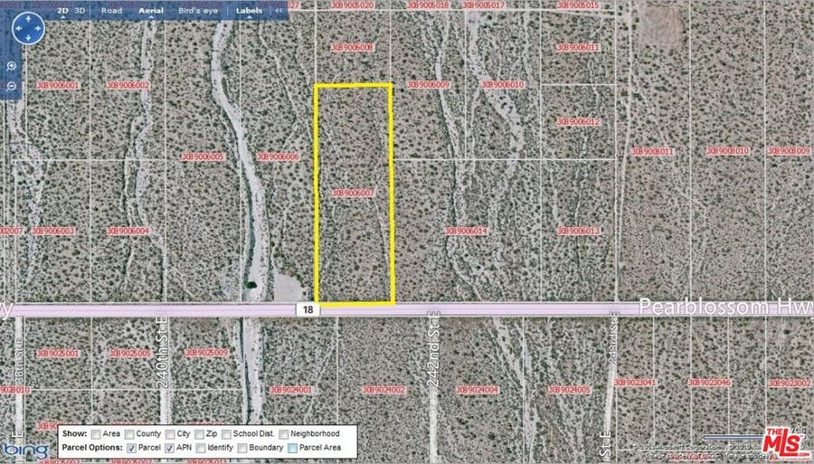 Property photo for 0 Pearblossom near 242 STE, Highway, #242000, Pearblossom, CA
