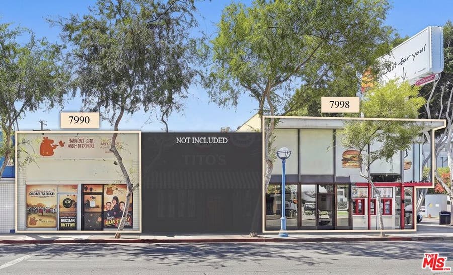 Property photo for 7998 Santa Monica Boulevard, Los Angeles, CA