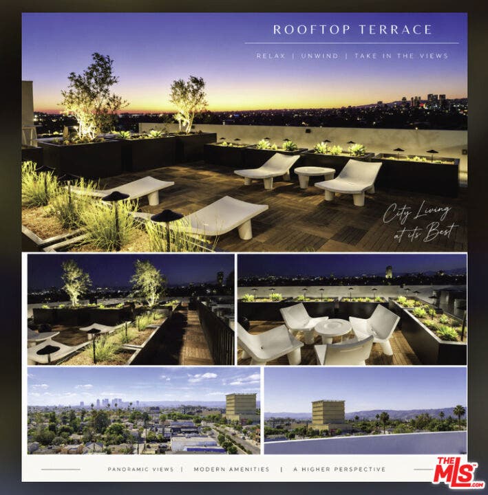 Roof top deck