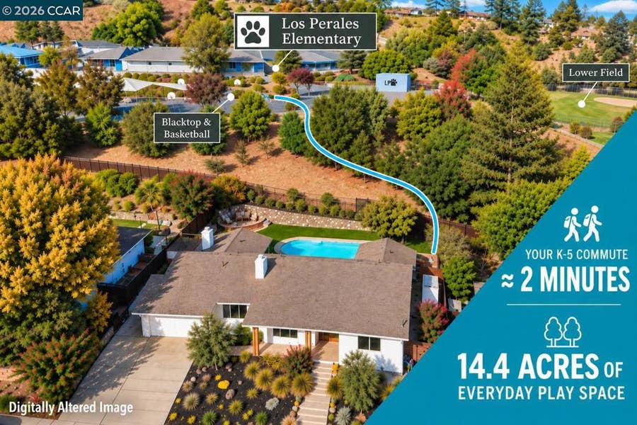 Property photo for 49 Corliss Dr, Moraga, CA