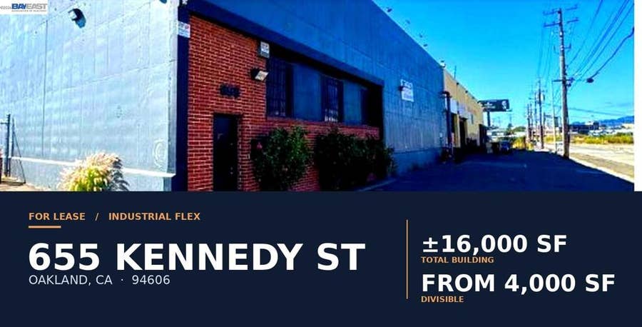 Property photo for 655 Kennedy St, Oakland, CA