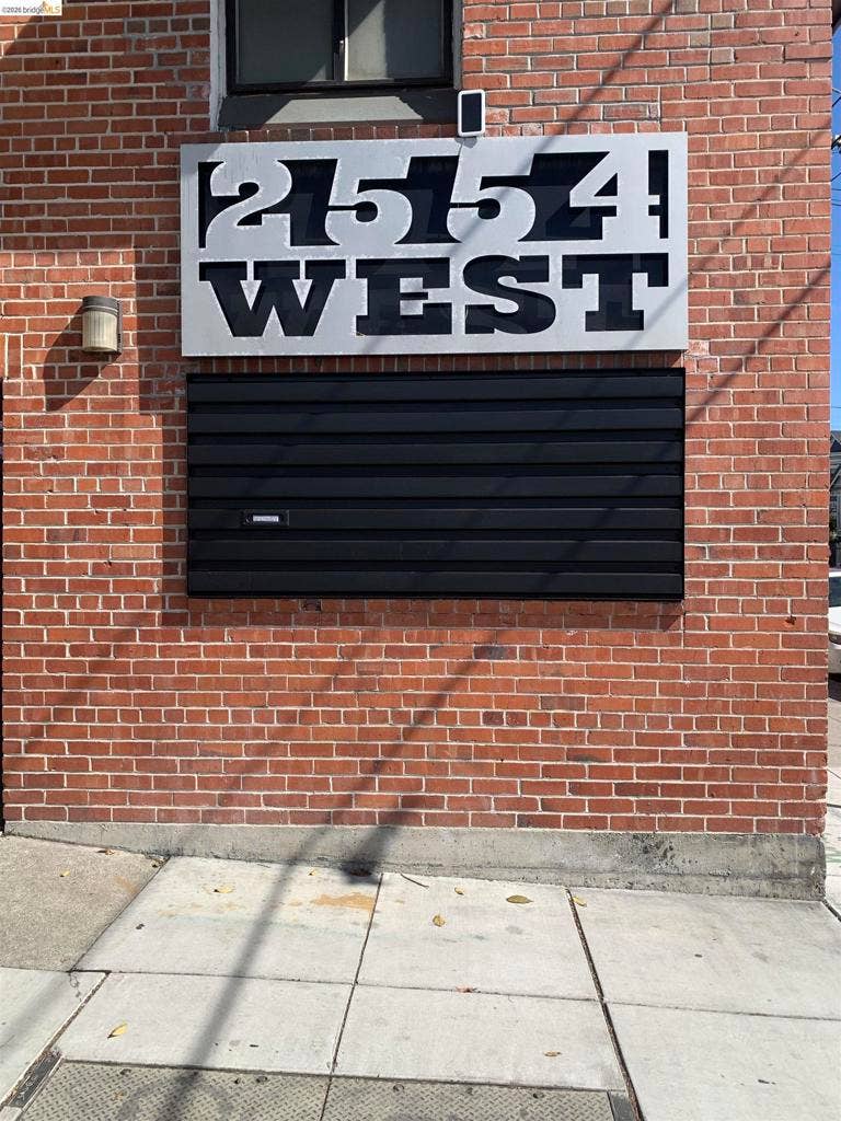 Property photo for 2554 West St, Oakland, CA