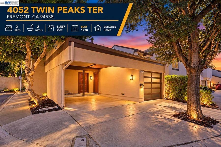 Property photo for 4052 Twin Peaks Ter, Fremont, CA